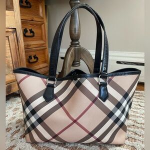 Burberry Nova Check Tote